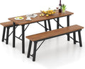Tangkula Outdoor Dining Table by TANGKULA