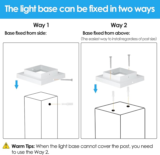 Mlambert 8 Pack Solar Post Lights Outdoor, Waterproof Fence Cap - Image 5