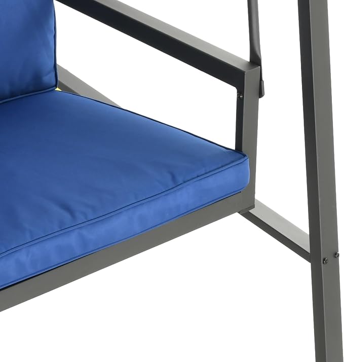 Outsunny 3-Seat Outdoor Porch Swing - Image 9