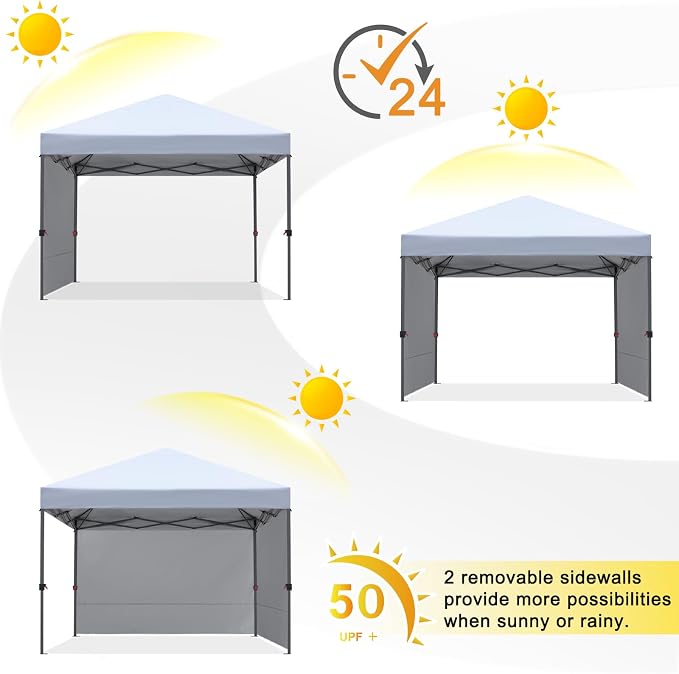 COOSHADE Pop Up Canopy Tent 10x10 - Image 3