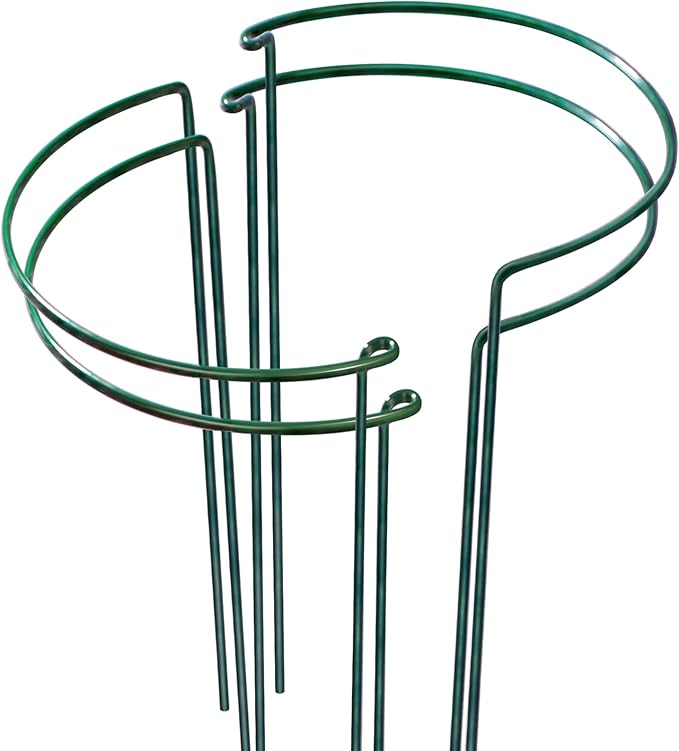 LEOBRO Plant Support Stakes, Plant Support, Peony Cages and Supports, Garden by LEOBRO
