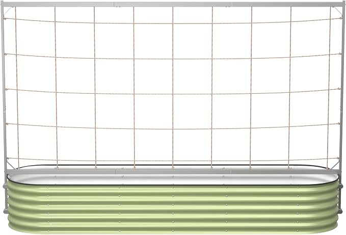 Vego Garden Metal Frame Cucumber Tomato Trellis, Garden Trellis by VegoGarden