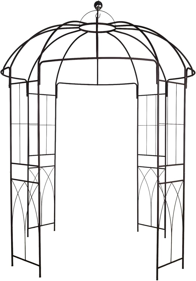 Metal Gazebo Pergola Pavilion Arbor Arch Trellis French Style by HOUSINGOD