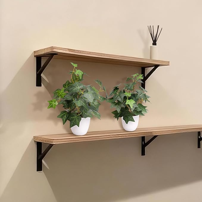 alyptus Fake English Ivy Plants in Pots Set of 2 – Realistic Artificial Ivy - Image 6