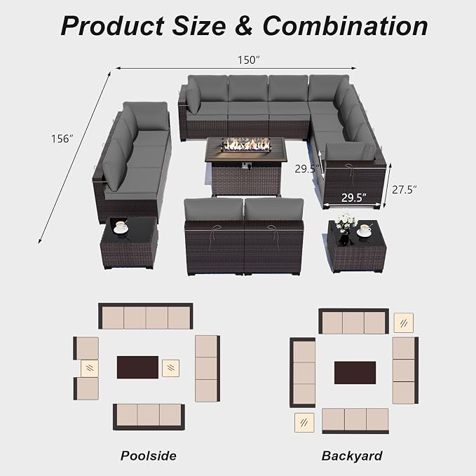 ALAULM Patio Furniture Set - Image 7