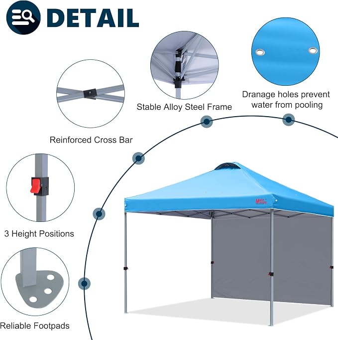 MASTERCANOPY Durable Pop-up Canopy Tent - Image 4