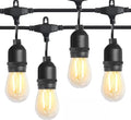 BRIMAX 2W Outdoor String Lights 25FT, Patio Lights Commercial Grade by BRIMAX