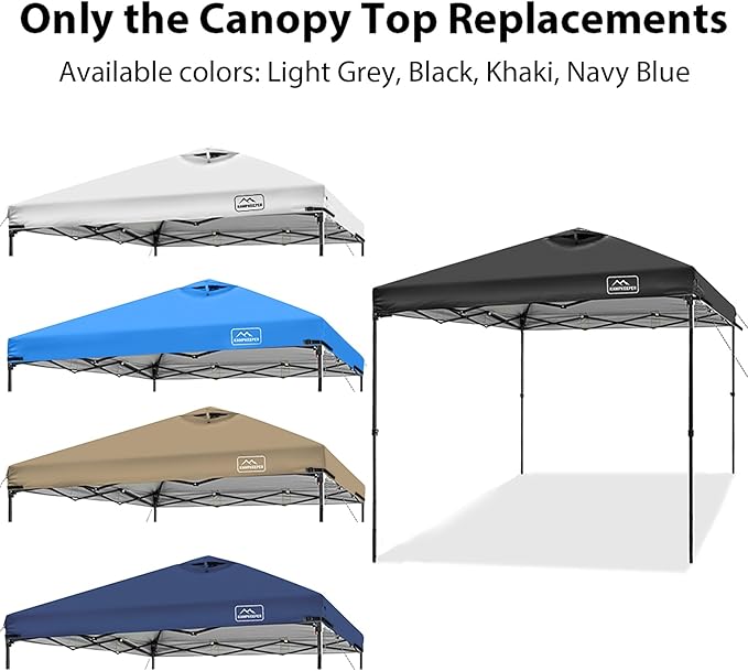 KAMPKEEPER Replacement Top Pop Up Canopy Tent Cover Roof - Image 3
