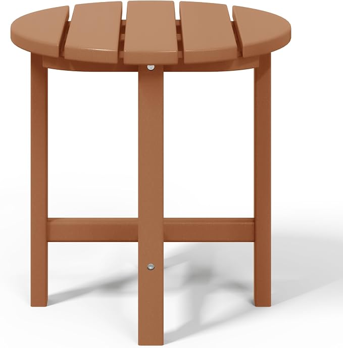 WestinTrends Dylan Adirondack Round Outdoor Side Table - Image 8