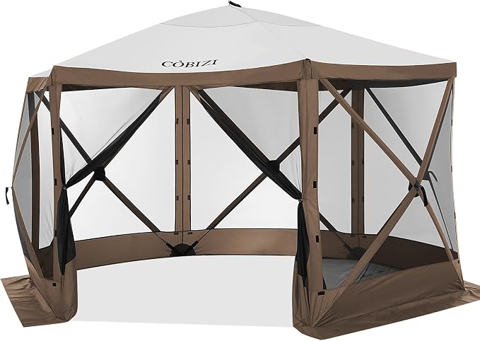 COBIZI 12x12 FT Pop Up Canopy Shelter Tent, Large Gazebos On Clearance - Image 9