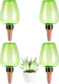 4 Pcs Plant Watering Globes Self Watering Planter Insert Plants Top Fill Water by Unknown