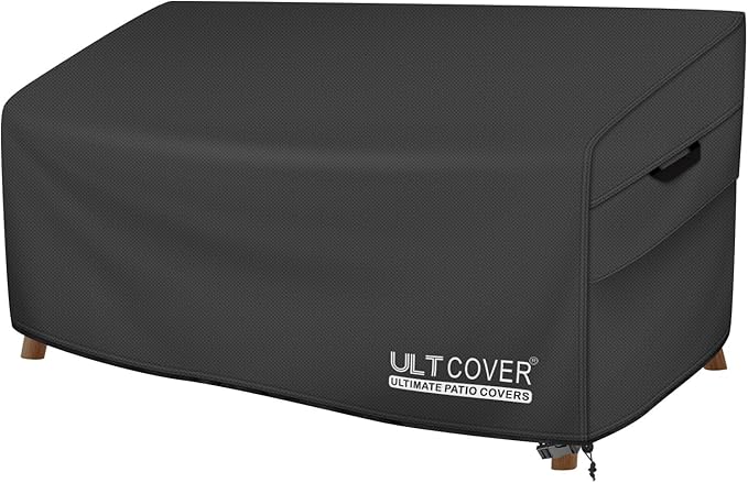 ULTCOVER Patio Furniture Sofa Cover 88W x 35D x 35H inch Waterproof Outdoor by ULTCOVER