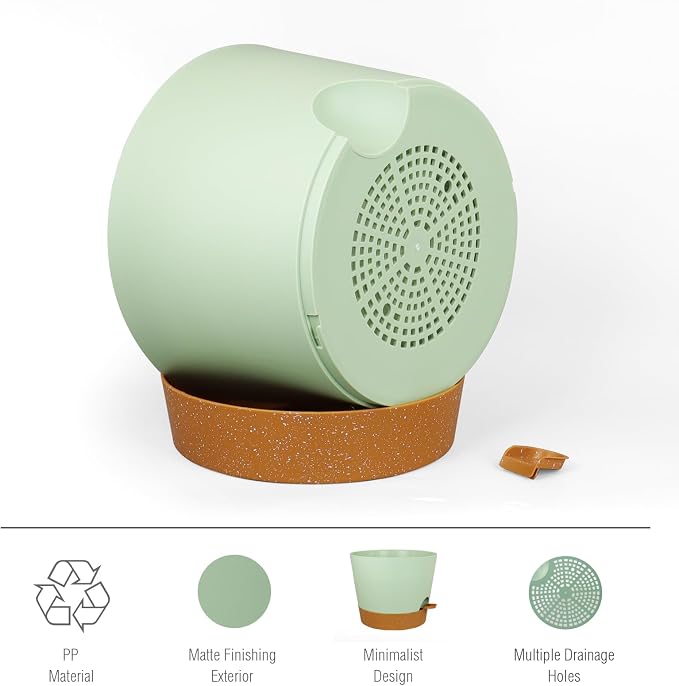 12 inch Large Self Watering Pots - Image 3