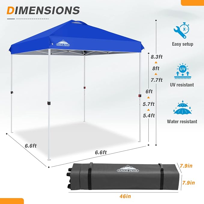 EAGLE PEAK Pop Up Canopy Tent - Image 4