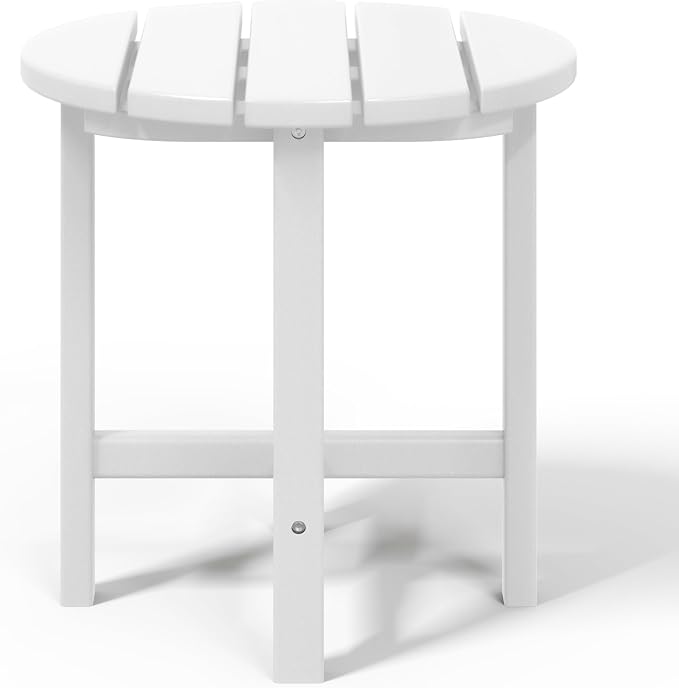 WestinTrends Dylan Adirondack Round Outdoor Side Table - Image 8