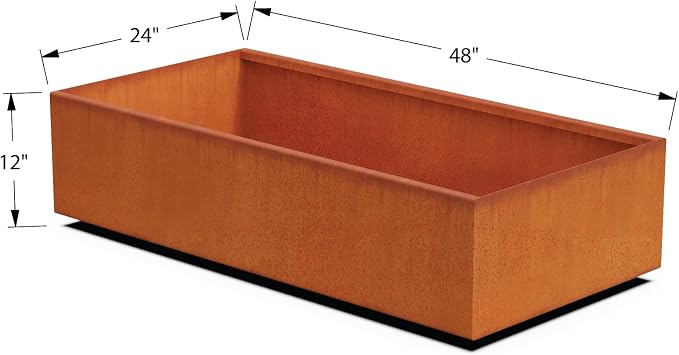 Plantercraft Corten Steel Raised Garden Bed - Image 5