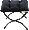15" Foldable Foot Stool Ottoman by WELL-STRONG