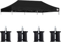 Eurmax USA 10x20 Pop Up Canopy Replacement Canopy Tent Top Cover, Instant by Eurmax