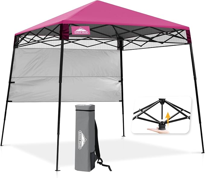 EAGLE PEAK 8x8 Pop Up Canopy Tent by EAGLEPEAK