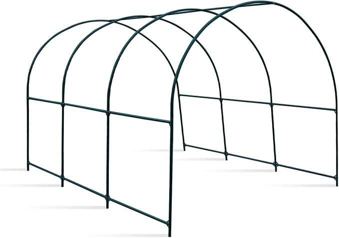 YardGrow Large Garden Support Arch Frame Climbing Plant Arch Arbor by YardGrow