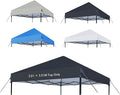 Joramoy 10×10 Canopy Replacement Top Only, Waterproof Pop Up Canopy Tent Top by Home