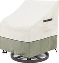 Outdoor Swivel Lounge Chair Cover, 100% Waterproof Heavy Duty Outdoor Chair by LSongSKY
