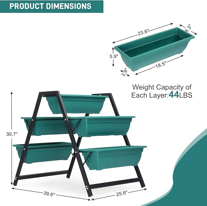 Vertical Garden Planter, Raised Garden Beds Outdoor - Image 6