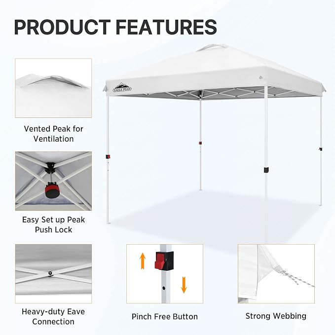 EAGLE PEAK Pop Up Canopy Tent - Image 3
