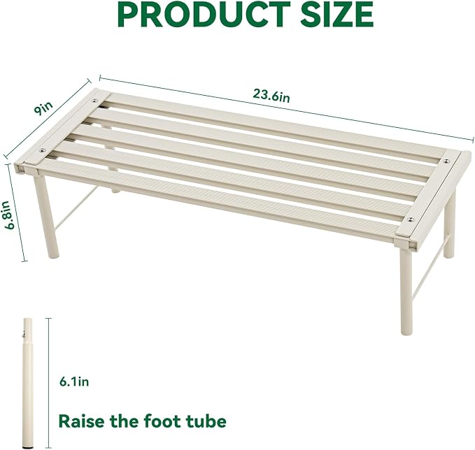 Metal Plant Stand, Rust-proof Aluminum Flower Pot Stand, Heavy Duty Planter - Image 3