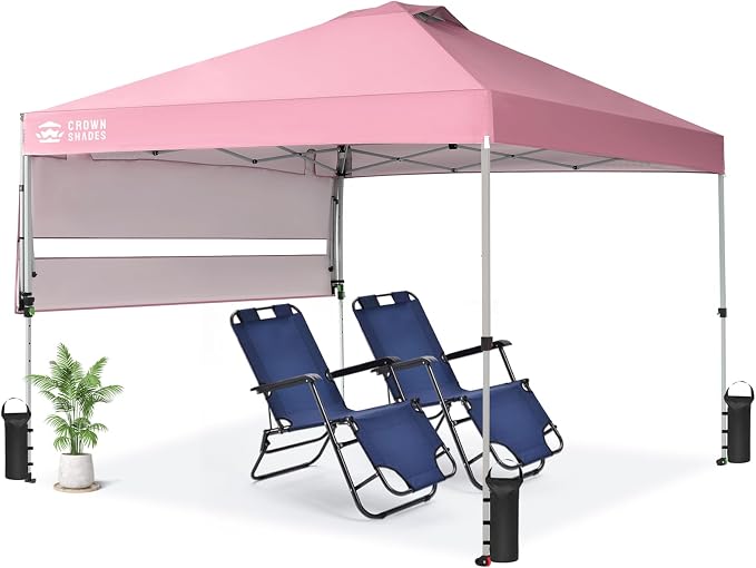 CROWN SHADES 10x10 Pop Up Canopy Tent by CrownShades