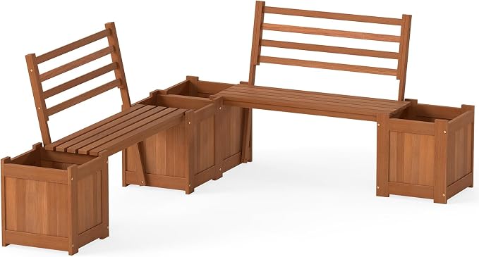 Giantex Set of 2 Outdoor Bench by Giantex