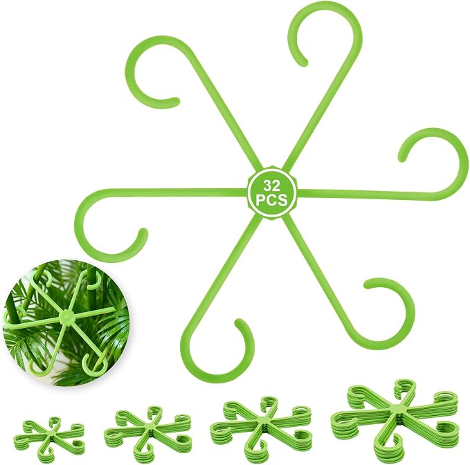 32pcs Plant Support for Indoor Plants, Plant Stem Support, Plastic Reusable by Unknown