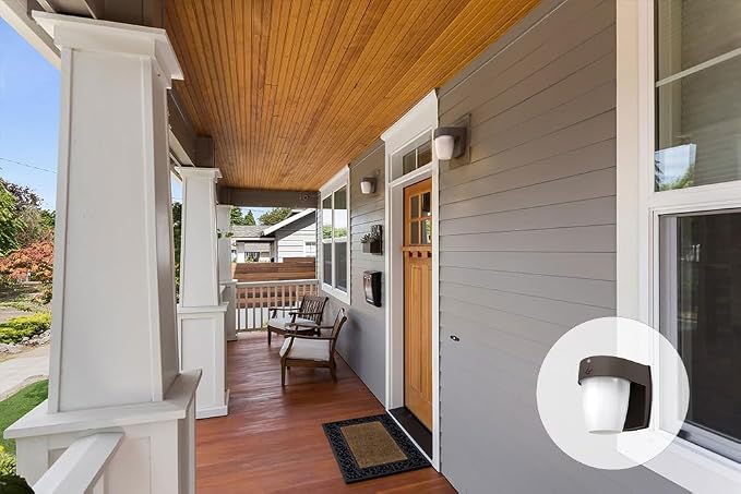 Lithonia Lighting LED Wall Pack Outdoor Light Fixture, Wall Sconce - Image 9