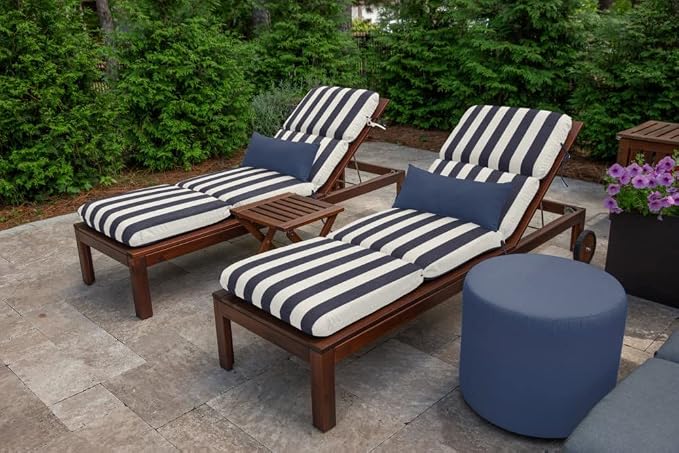 Sunbrella Patio Chaise Cushions - Image 4