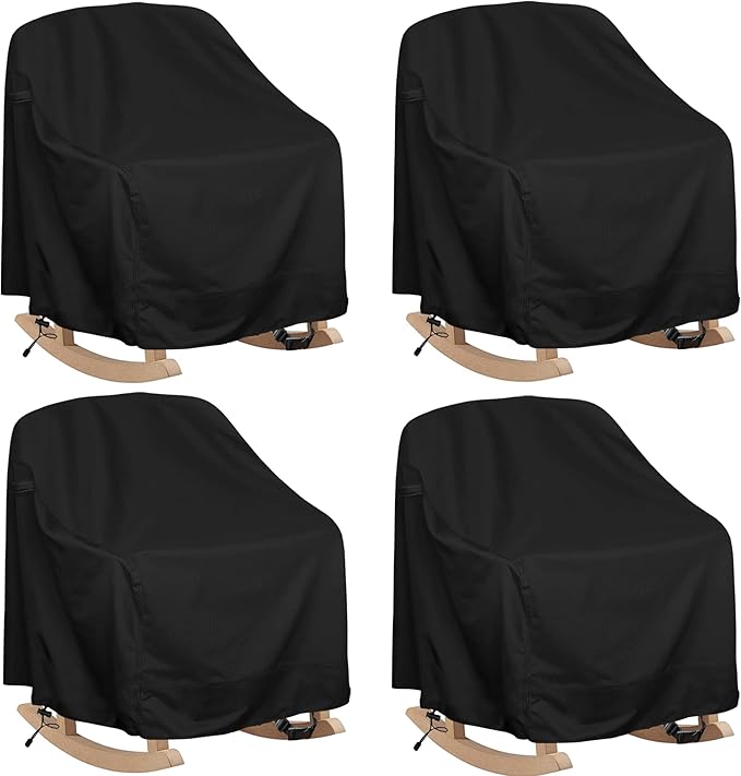 Patio Chair Covers Waterproof Patio Furniture Covers, 27.5"W x 32.5"D x 43"H by HI%C2%B7%C2%B7%C2%B7YOURCOVER
