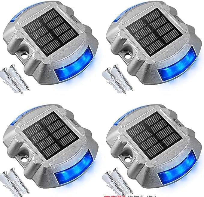 VOLISUN Solar Deck Lights Driveway Dock Lights by VOLISUN