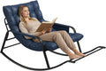 Oversized Indoor Rocking Chair, Plush Papasan Chair by NUGYK