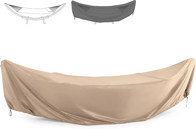 SUNCREAT Hammock Cover, Water-Resistant Polyester Hammock Stand Cover by SUNCREAT