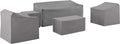 Crosley Furniture Patio Furniture Covers, Waterproof 5-Piece Cover Set by CrosleyFurniture