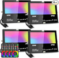 MELPO Led Flood Light 500W Equivalent, RGBW Led Outdoor Lights Colored by MELPO