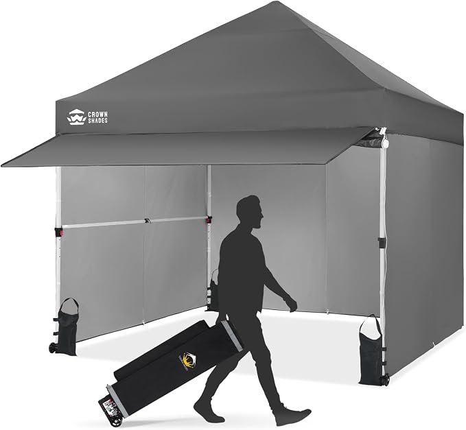 CROWN SHADES 10x10 Pop Up Canopy Tent by CrownShades
