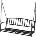2-Person Metal Porch Swing, Heavy Duty 550LB Capacity, Garden and Balcony by Unknown