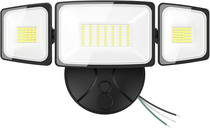 Onforu 75W Flood Lights Outdoor, 7000LM Brightness Security Lights Switch by Onforu