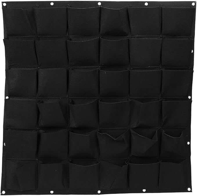 Ogrmar 36 Pockets Vertical Wall Garden Planter Plant Grow Bag by Ogrmar