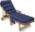 Outdoor Lounge Chair Cushion, Waterproof Chaise Lounge Cushions Replacement by Tycdiose