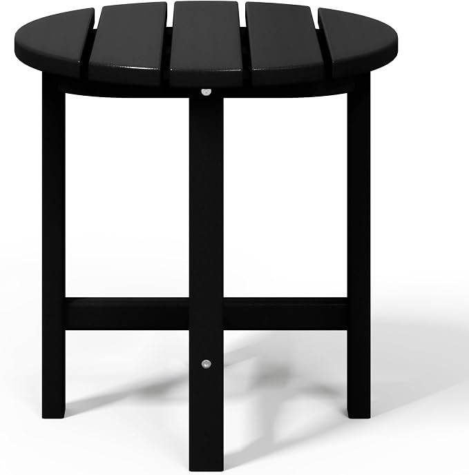 WestinTrends Dylan Adirondack Round Outdoor Side Table - Image 8