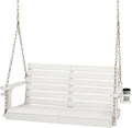 VINGLI Heavy Duty 1600 LBS HDPE Porch Swing Outdoor by VINGLI