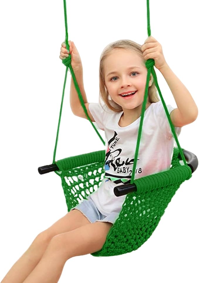 JKsmart Swing Seat for Kids Heavy Duty Rope Play Secure Children Swing Set by JKsmart