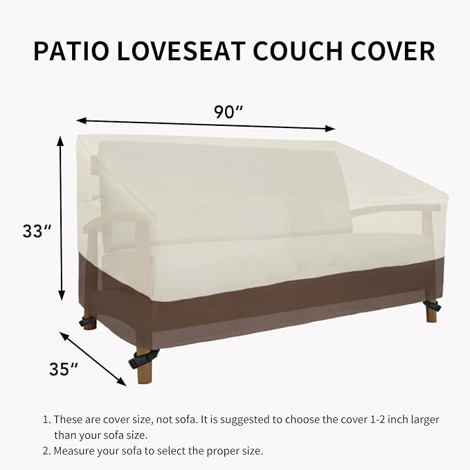 Easy-Going Outdoor Loveseat Cover - Image 6