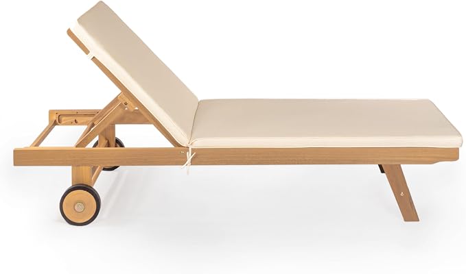 JONATHAN Y LNG1000A Mallorca 77.56"x23.62" Modern Classic Adjustable Acacia - Image 10